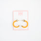 Mini Hoops - Bright Orange