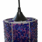 Blue Cylinder Pendant Light