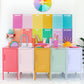 Rainbow paper wall calendar