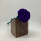 Handmade Fair Trade Wool Rose – Eco-Friendly, Crocheted, Unique Floral Decoration