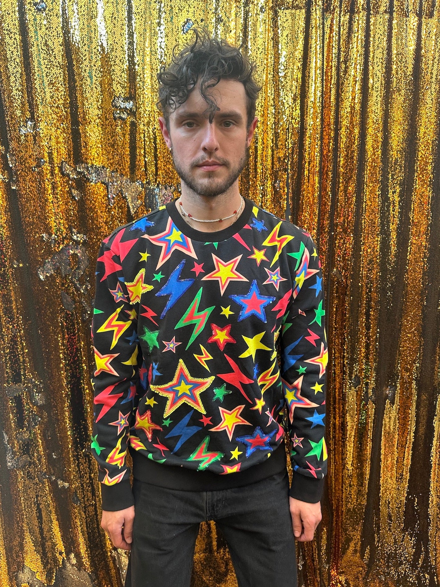 Any Old Iron Mens Shazam Sweatshirt