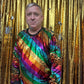 Any Old Iron Mens Golden Rainbow Sweatshirt
