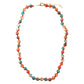 Immeasurable Multicolor Ocean Jade Golden Wrap Necklace