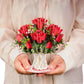 Lovely Roses Bouquet Oversized Pop Up Card with Keepsake