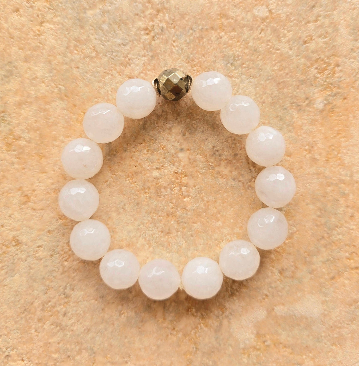 Jade Pyrite Bracelet