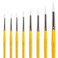 White Nylon 7950 Round Set, 8 pc