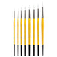White Nylon 7950 Round Set, 8 pc