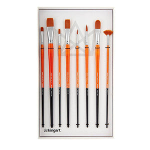 Radiant™ Oil & Acrylic Brushes 8 pc