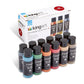 Acrylic Paint 12 Metallic Colors