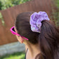 Luxe Velvet Scrunchie | lavender