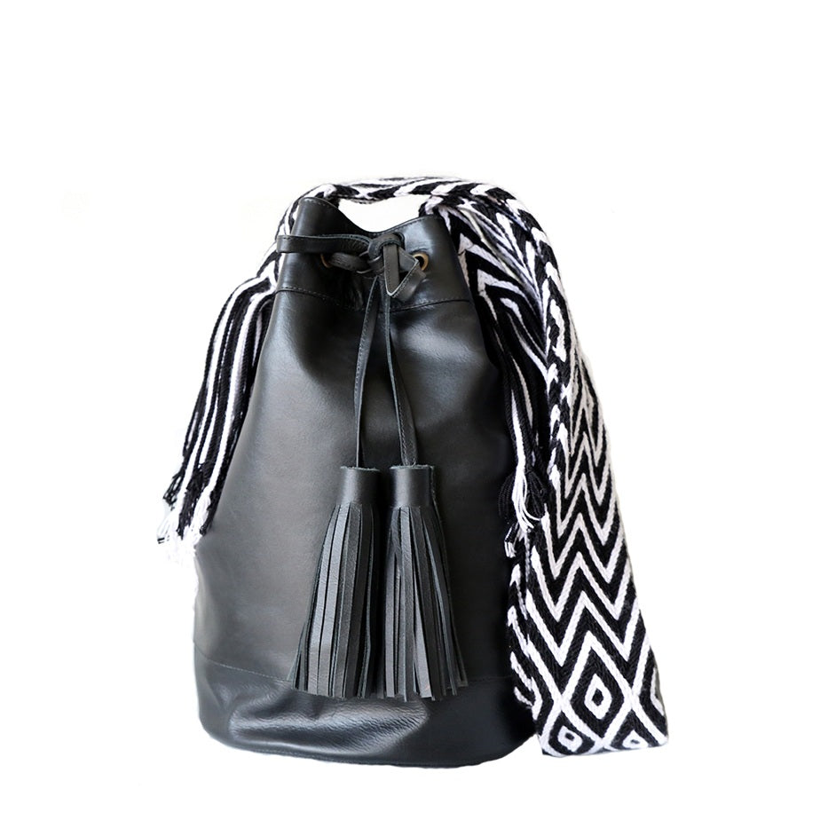 Piantua Leather Mochila