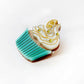 Lemon Muffin Brooch by Laliblue