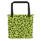 Lime Bones Tote bag