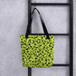 Lime Bones Tote bag