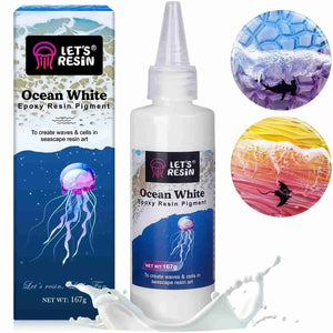 Let's Resin Liquid Resin Pigment - Ocean White (5.89 oz)