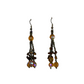Luzy Seed Bead Dangly Earrings - Guatemala
