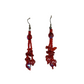 Luzy Seed Bead Dangly Earrings - Guatemala