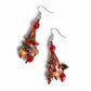 Luzy Seed Bead Dangly Earrings - Guatemala