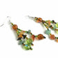 Luzy Seed Bead Dangly Earrings - Guatemala