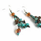 Luzy Seed Bead Dangly Earrings - Guatemala