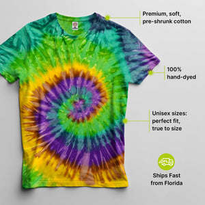 Mardi Gras Premium Hand-Dyed Comfort Shirt