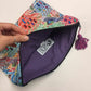 Maya Up-cycled Huipil Cosmetic One-of-a-Kind Bag (Small) - Guatemala