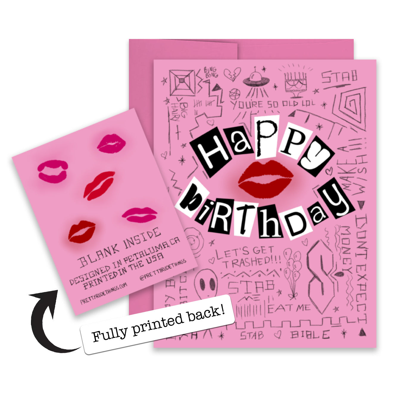 Mean Girls Burn Book Birthday Card