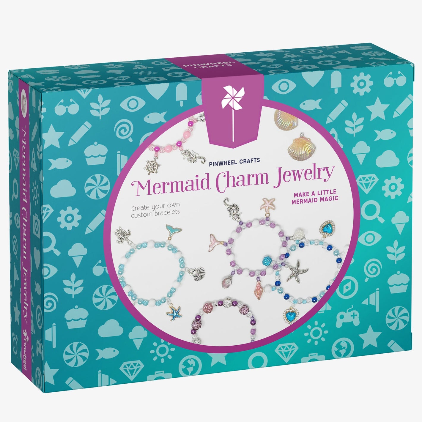 Mermaid Charm Bracelet Making Kit