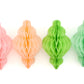 Rainbow Honeycomb Ornaments