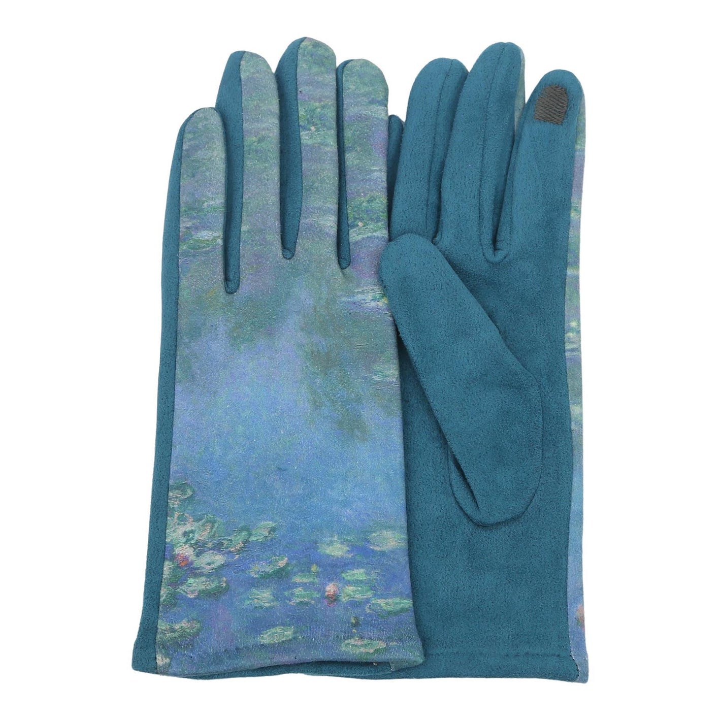 Monet Water Lilies Womens Touch Screen Gloves - One Size Fits All