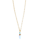 Moonstone Necklace - Silver/Gold