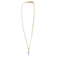 Moonstone Necklace - Silver/Gold