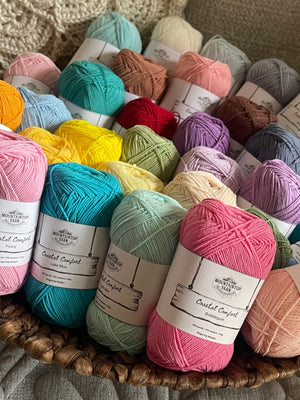 Coastal Comfort - Cotton and Acrylic Blend Yarn