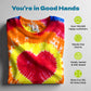 Multicolor Heart Premium Hand-Dyed Comfort Shirt