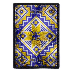 Bead embroidery kit on artificial leather FLBB-053