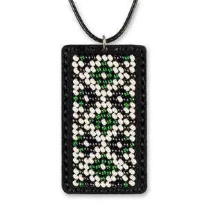 Bead embroidery kit on artificial leather FLBB-076