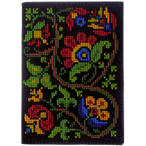 Cross-stitch kit on artificial leather FLHL-043