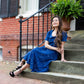 Constellations Glow-in-the-Dark Navy Twirl Dress with Pockets