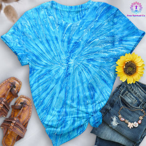 Neon Blueberry Premium Hand-Dyed Comfort Shirt