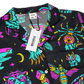 Neon Traditional Silky Pajama Top
