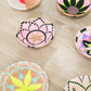 Flower Plateau Black & Neon