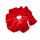 Luxe Velvet Scrunchie | strawberry