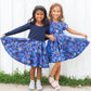"Who Glows There" Night Creatures Super Twirler Dress with Pockets