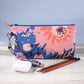 Wristlet Sewing Kit - Dahlia Blue