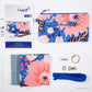 Wristlet Sewing Kit - Dahlia Blue