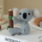 Sloth and Koala Amigurumi DIY Crochet Kit Wizardi F07N8-M207