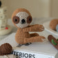Sloth and Koala Amigurumi DIY Crochet Kit Wizardi F07N8-M207