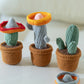 Cacti Amigurumi DIY Crochet Kit Wizardi F07N8-M191-M193