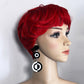 Op Art Circle Earrings