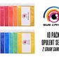 12 Color Opulent High Quality Powder Variety Pack Set Q